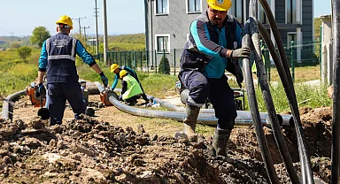 Sakarya Kaynarca’nın 11 kilometrelik yeni içme suyu hattı tamamlandı