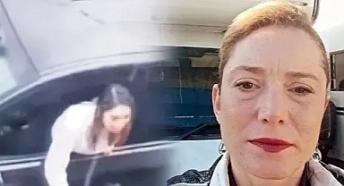 Şişli'de olaylı gece! Oyuncu Ceren Bıyıklı 5 araca zarar verdi .