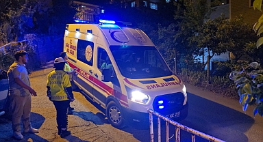 Kontrolden çıkan motosiklet devrildi: 1 yaralı