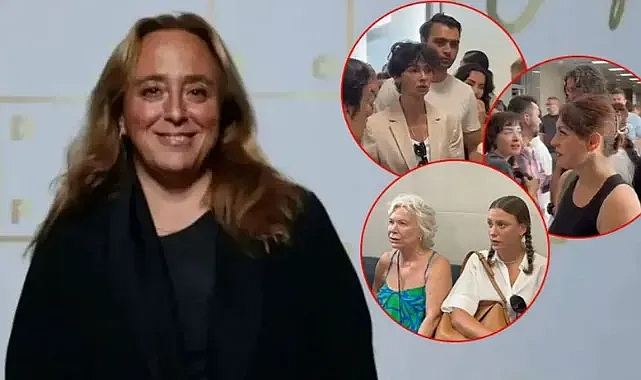 Ayşe Barım hakim karşısında... Ünlüler akın etti