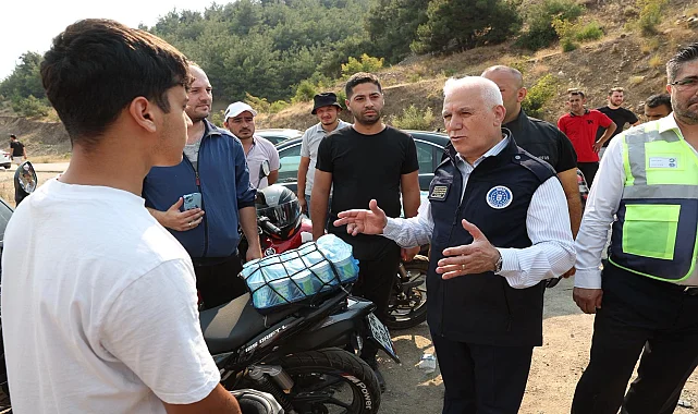 Başkan Bozbey'den Gürsu TOKİ bölgesinde inceleme