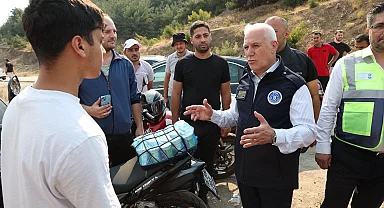 Başkan Bozbey'den Gürsu TOKİ bölgesinde inceleme