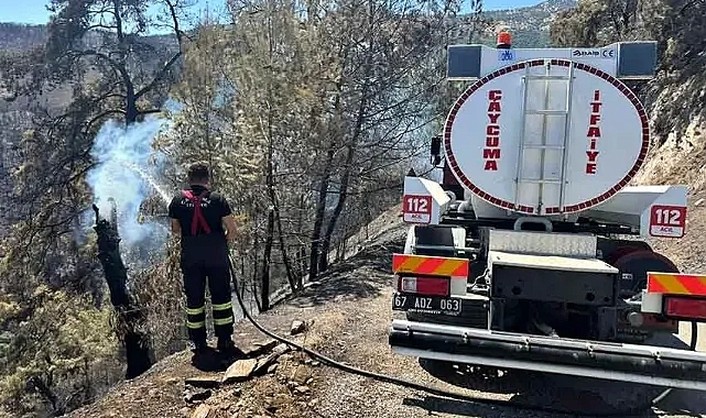 Çaycuma İtfaiyesini duygulandıran mesaj