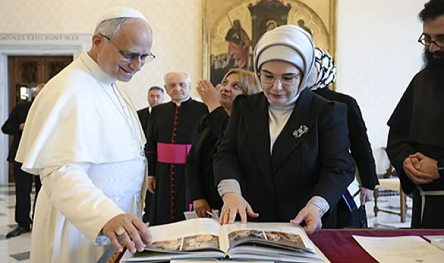 Emine Erdoğan’dan Vatikan’da önemli temaslar