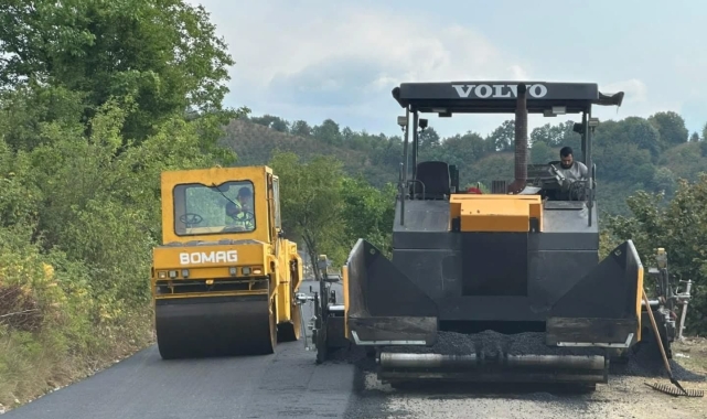 Özel İdareden Ereğli'ye 80 km asfalt çalışması