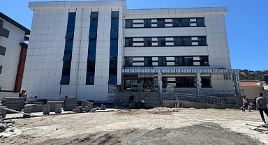 Zonguldak'ta SGK Hizmet Binası inşaatında sona gelindi