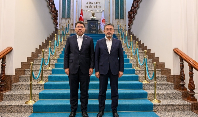 Adalet ve Tarım Bakanları orman yangınlarını görüştü