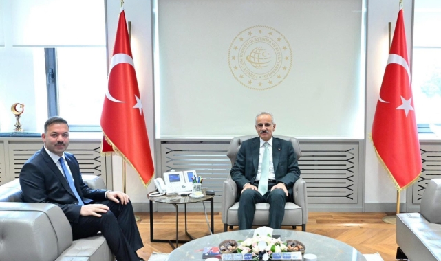 AK Parti İl Başkanı Çağlayan'dan Bakan Uraloğlu'na ziyaret