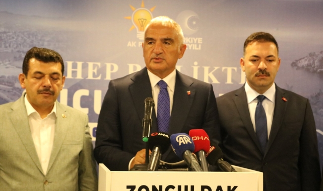 Bakan Ersoy, "Zonguldak'ın turizm potansiyelini hep birlikte ortaya çıkaracağız"
