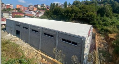 Çağlayan açıkladı; spor salonu inşaatında sona gelindi