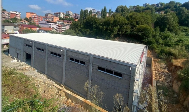 Çağlayan açıkladı; spor salonu inşaatında sona gelindi