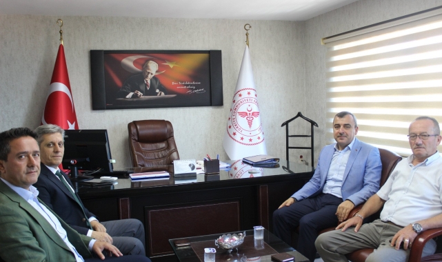 Çolakoğlu'ndan İl Sağlık Müdürü Gün'e ziyaret
