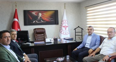 Çolakoğlu'ndan İl Sağlık Müdürü Gün'e ziyaret