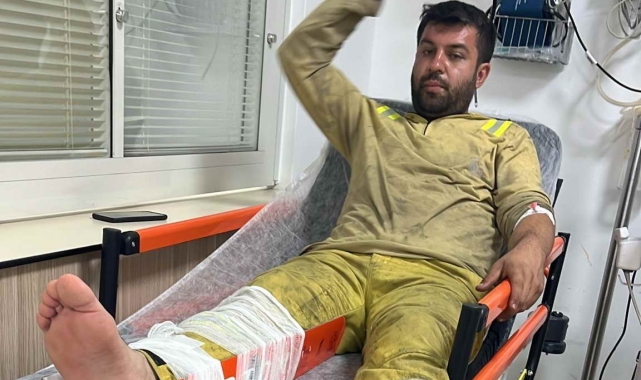 Karabük'te soğutma çalışmasına katılan arazöz devrildi: 2 yaralı