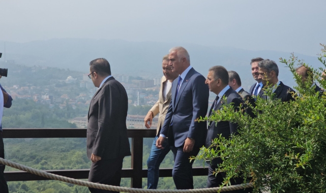 Kültür Bakanı Ersoy, Filyos Antik Kenti'nde İncelemelerde Bulundu