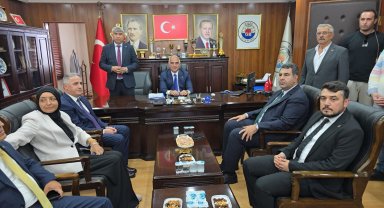 Kültür ve Turizm Bakanı Ersoy, Gülüç'te ziyaretlerde bulundu