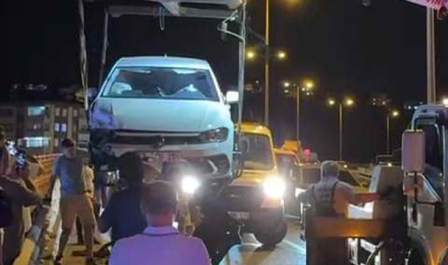 Zonguldak Ereğli'de Köprü Üzerinde Kaza: 1 Yaralı