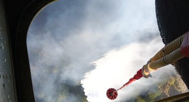 Karabük'te orman yangını çıktı