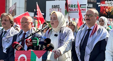 AK Parti Kadın Kolları’ndan 81 ilde 'Gazze İçin Sessiz Çığlık'