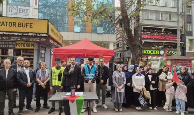 Saadet Gençliği'nden Gazze çağrısı: "Zulmün olduğu yerde tarafsızlık, zalimden yana olmaktır"