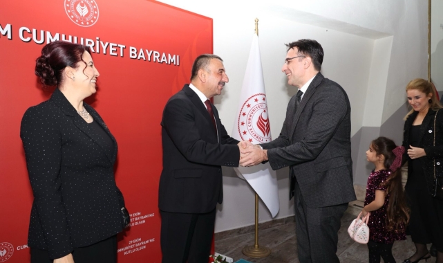 Zonguldak'ta 29 Ekim resepsiyonu Polisevi'nde düzenlendi