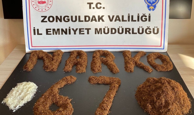 Zonguldak'ta Narkotik Operasyonu: 2 Şüpheli Tutuklandı