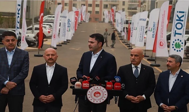 Adıyaman İndere&#039;de büyük teslimat öncesi inceleme