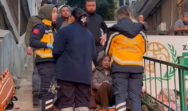 Apartmanın asansörü düştü... Büyük panik yaşadı