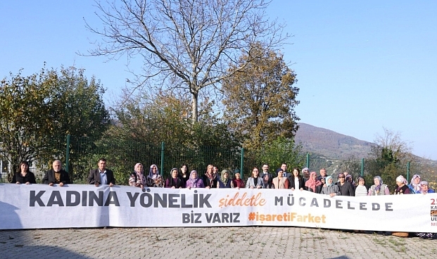 BEUN Bilim Kafe Söyleşileri Köy Halkıyla Buluştu: "Kadına Yönelik Şiddete Hayır"