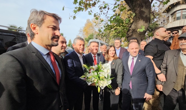 CHP Genel Başkanı Özgür Özel Zonguldak'ta