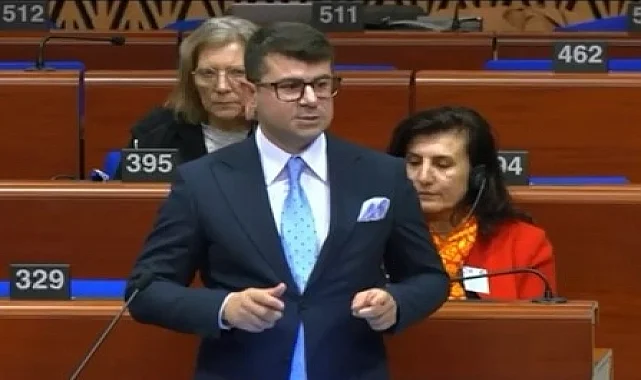 CHP'li Baran Güneş’ten Strazburg’da demokrasi vurgusu