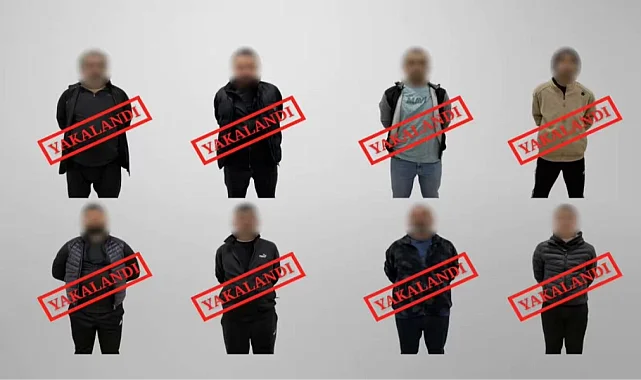 Gürcistan'da yakalanan 8 firari Türkiye'ye iade edildi