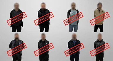 Gürcistan'da yakalanan 8 firari Türkiye'ye iade edildi