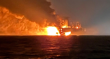 Karadeniz'deki gemide korkutan patlama