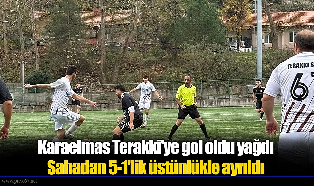 Karaelmas Terakki'ye gol oldu yağdı