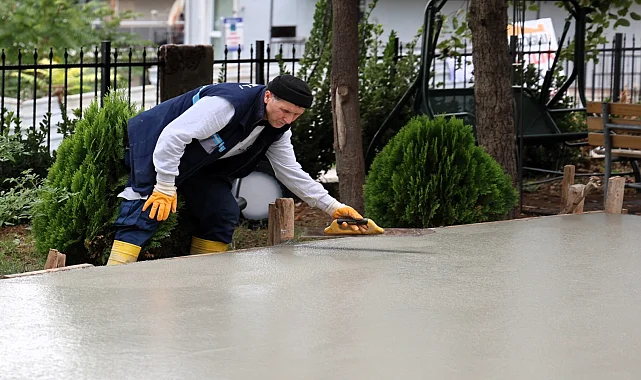 Kocaeli Büyükşehir’den huzurevine Bocce sahası