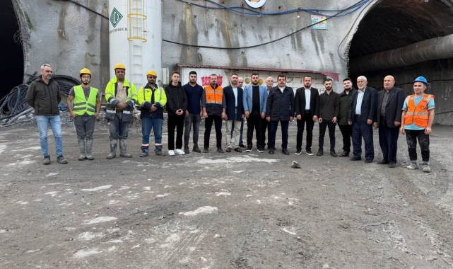 Milletvekili Avcı, "Muslu-Filyos tünellerinde yüzde 81, Kilimli-Muslu tünellerinde yüzde 71 ilerleme sağlandı"