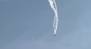 TSK'ya Ait Kargo Uçağı Gürcistan'da Düştü