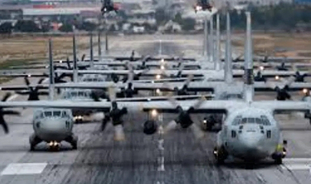 Yunan Hava Kuvvetleri&#039;nden tepki çeken &#039;C-130&#039; paylaşımı