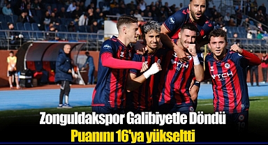 Zonguldakspor Galibiyetle Döndü