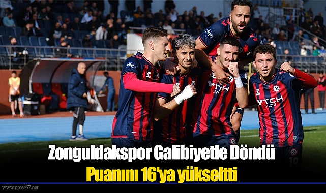 Zonguldakspor Galibiyetle Döndü