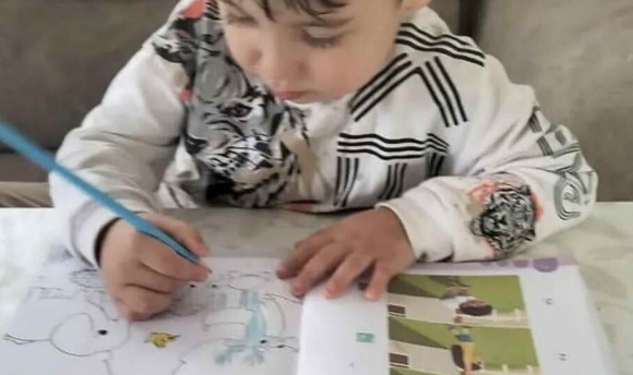 Anaokulu çıkışında kamyonetin altında kalan Sarp Eymen son yolculuğuna uğurlandı