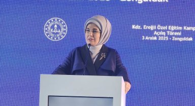 Emine Erdoğan Zonguldak'ta Konuştu