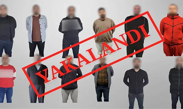 Kırmızı bülten operasyonu! 12 firari Türkiye'ye iade edildi!