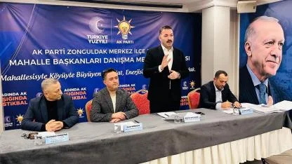 AK Parti Zonguldak teşkilatı mahalle başkanlarıyla istişarede buluştu