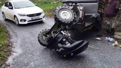 Alaplı’da pat pat kazası: 2 yaralı