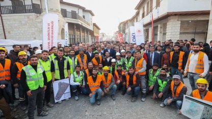 Asrın inşa seferberliğinin finali 27 Aralık'ta Hatay'da