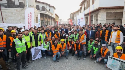 Asrın inşa seferberliğinin finali 27 Aralık'ta Hatay'da