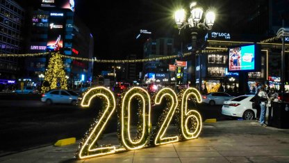 Başkentte yılbaşı coşkusu Kızılay Meydanı’nda