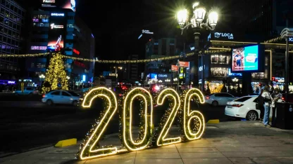 Başkentte yılbaşı coşkusu Kızılay Meydanı’nda